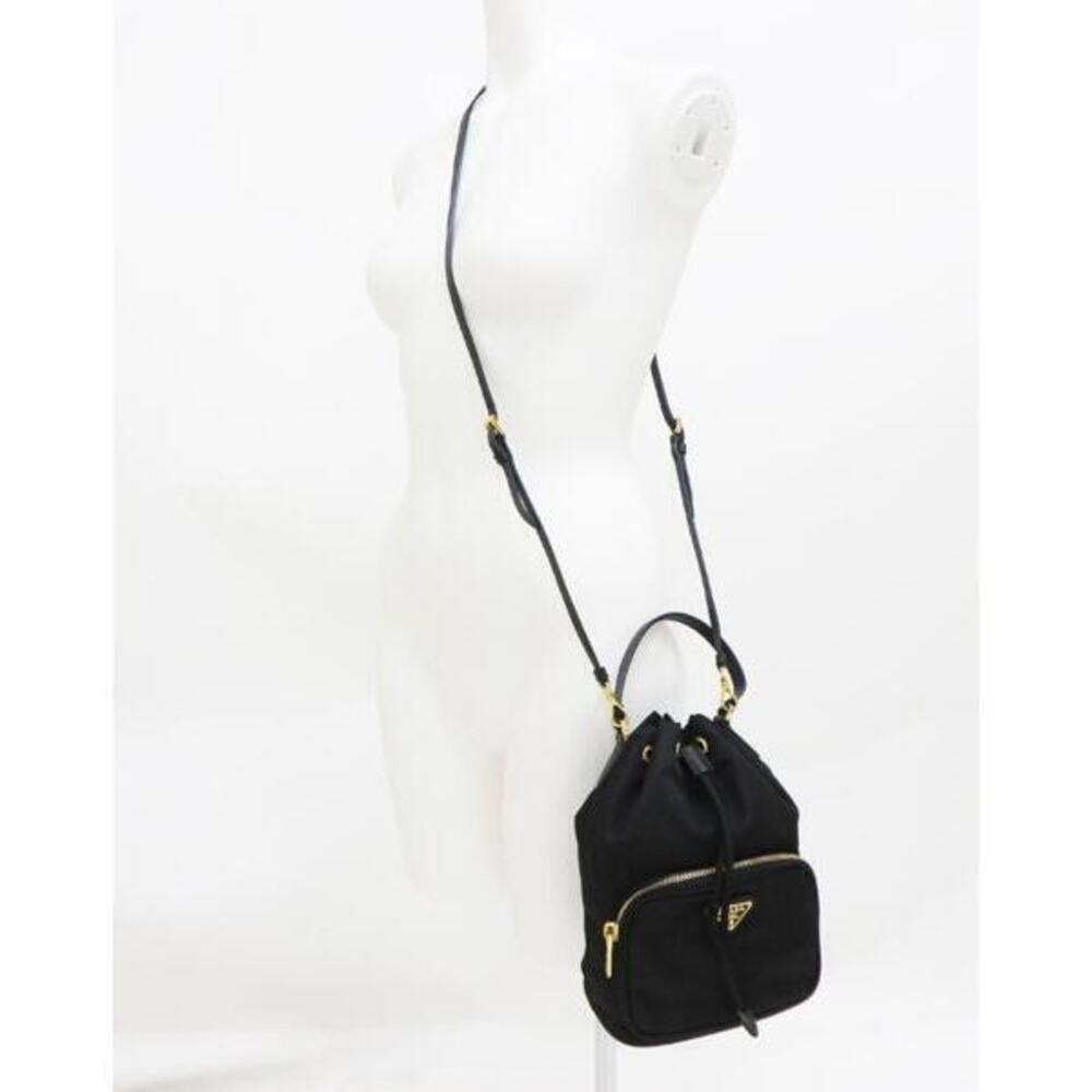 Prada Drawstring Shoulder Bag Black - image 4